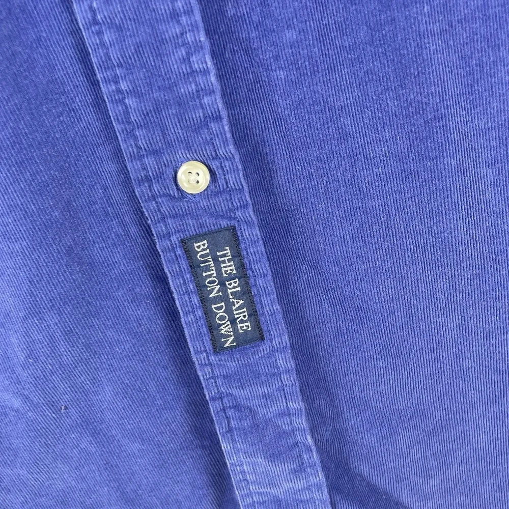 Vintage 90s Polo Ralph Lauren The Blaire Button Down Shirt Mens XXL Corduroy